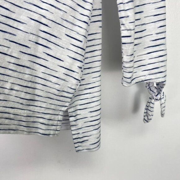 Habitat Striped Tie Sleeve Top - Picture 7 of 11